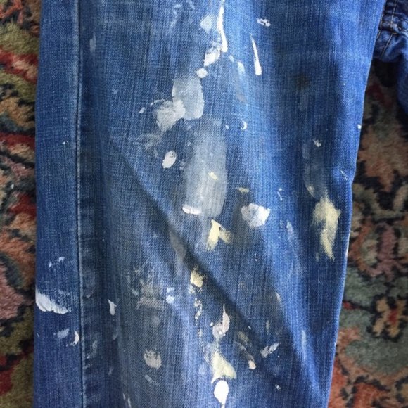 Levi's 559 Jeans Men's Paint Splatter - Picture 3 of 4